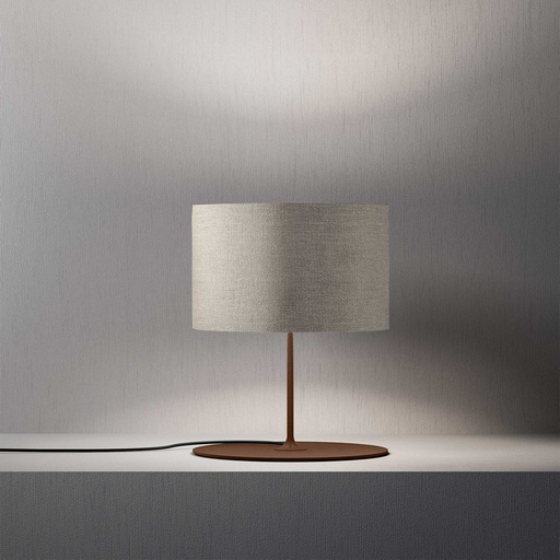 Tischlampen Quadrifoglio Half Moon (Weiss, Neu, Corten)