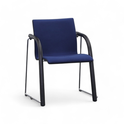 Konferenzstuhl Thonet S320 (Normal gebraucht, Blau)