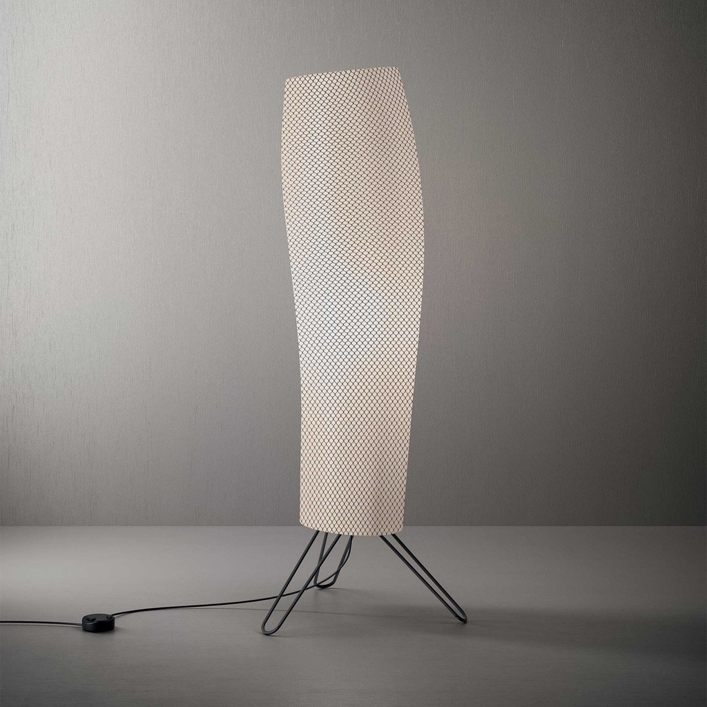 Stehlampen Quadrifoglio Warm Indoor (Schwarz, Neu)