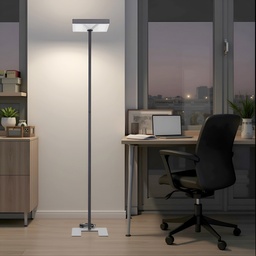 LED Stehlampe Tradingzone Free SPD-SEN (Schwarz, Neu)