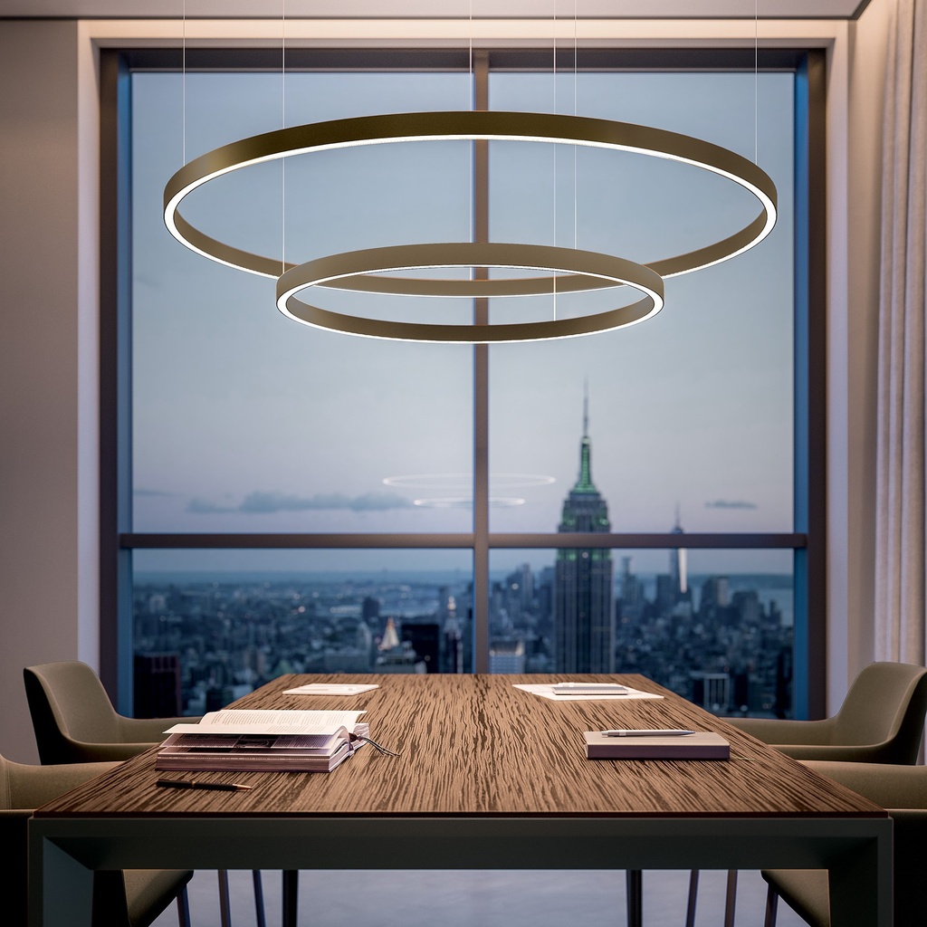 Deckenlampen Quadrifoglio Planet (Bronze, Neu, 110x110)