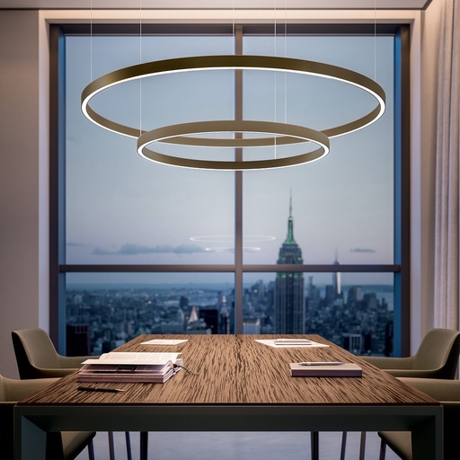 Deckenlampen Quadrifoglio Planet (Bronze, Neu, 110x110)