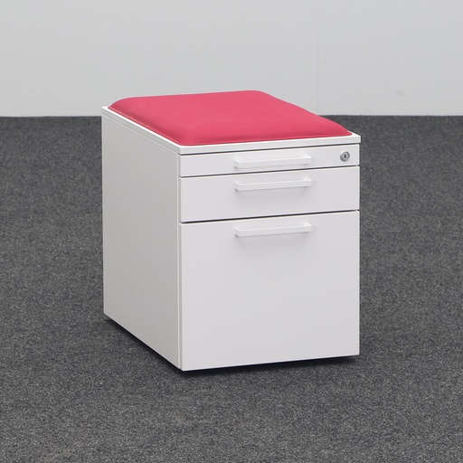 Rollcontainer Steelcase (Gut, mit Schlüssel, mit Hängeregister)