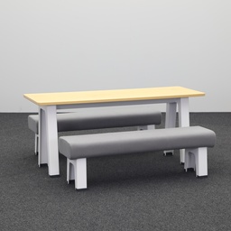Steelcase B-Free Besprechungstisch mit Sitzbank (Normal gebraucht)