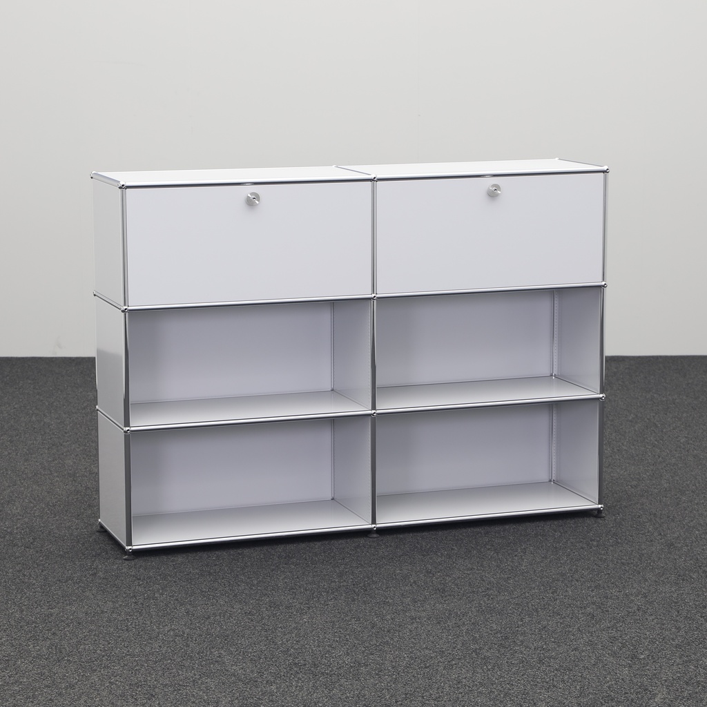 Sideboard USM Haller (Lichtgrau, Gut, mit Schlüssel)