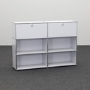 Sideboard USM Haller (Lichtgrau, Gut, mit Schlüssel)