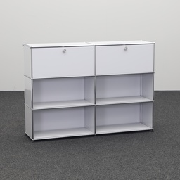 Sideboard USM Haller (Lichtgrau, Gut, mit Schlüssel)