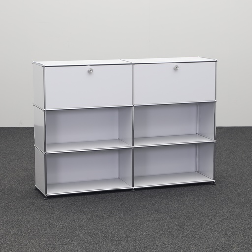 Sideboard USM Haller (Lichtgrau, Gut, mit Schlüssel)
