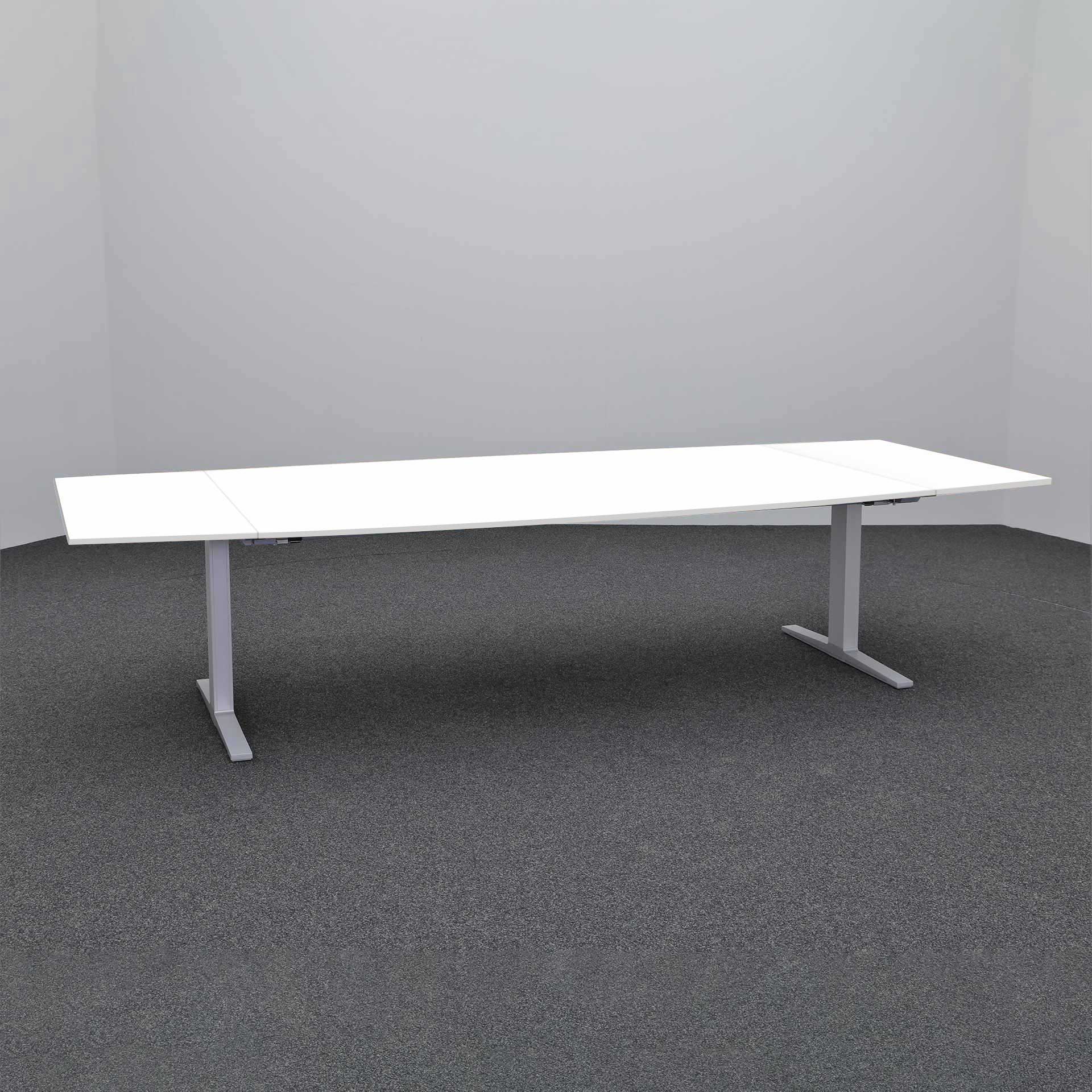 Table de réunion Tradingzone Smartline (Blanc, Nouveau)