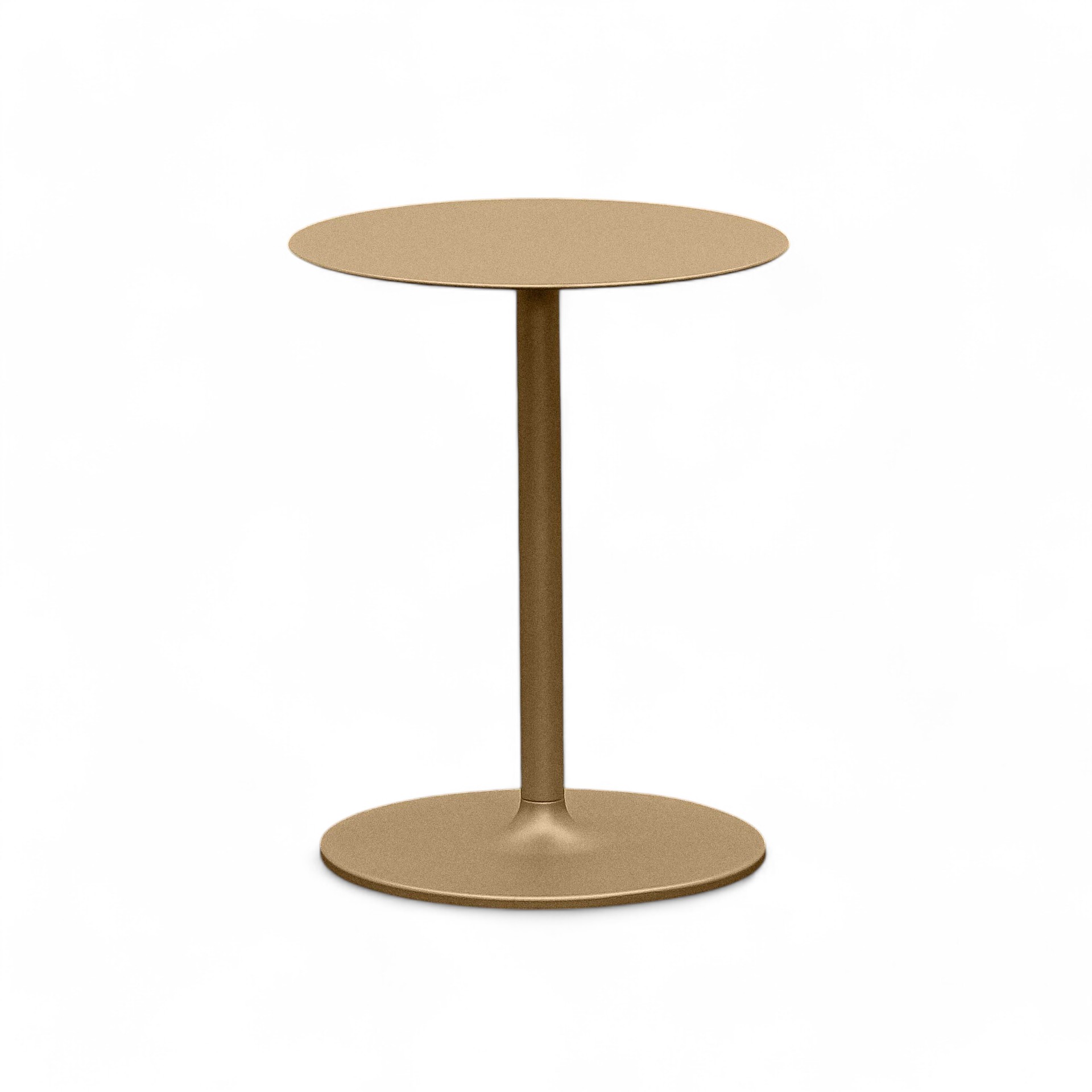 Image of Couchtisch Tradingzone Stilo 40x40 cm, Gold, Rund, Neu - Perfekt für Sofa und Lounge