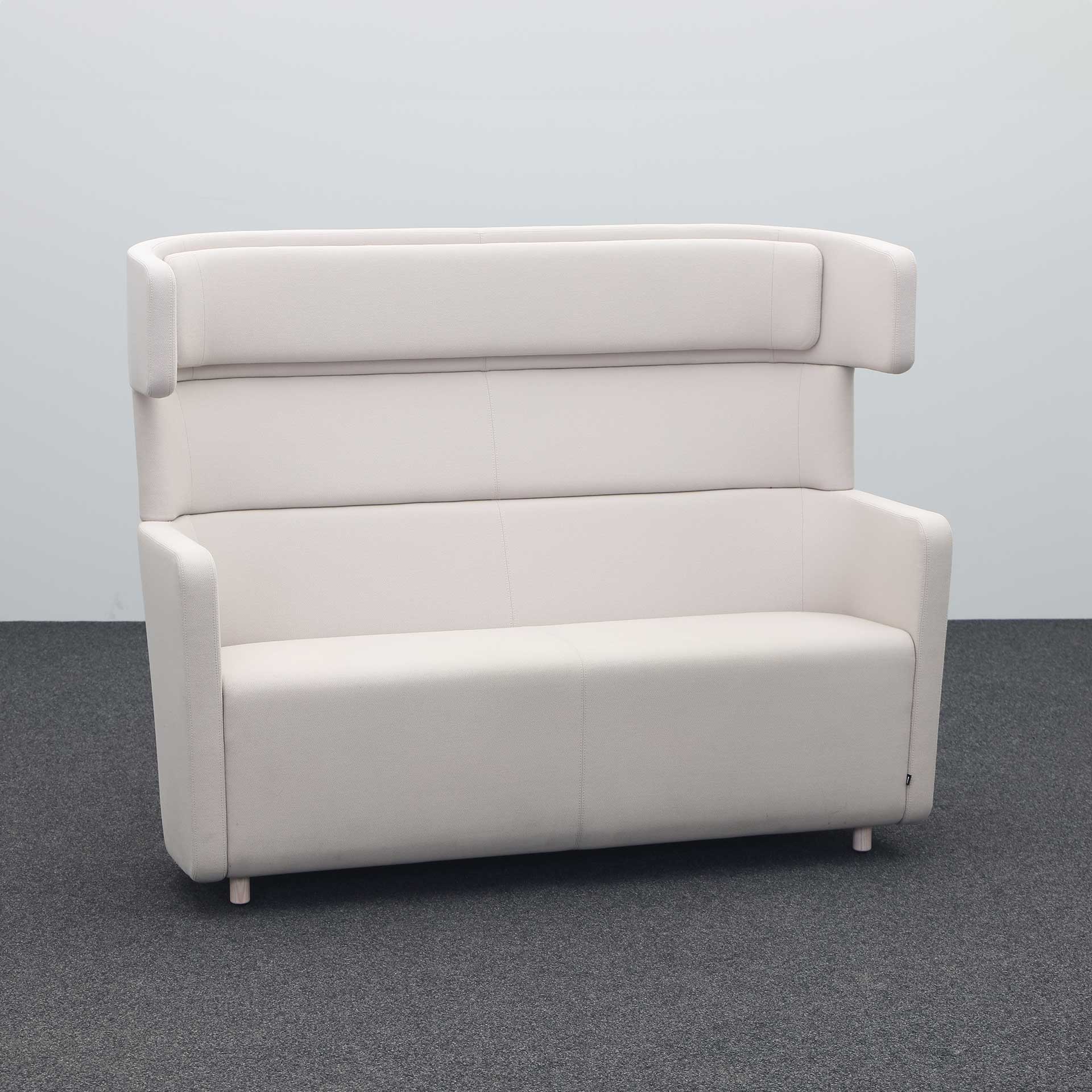 2-Sitzer Lounge Sofa Bene Parcs Wing, 165.0 x 70.0 cm, Crème, Gut, Eleganz & Komfort - Ideal für entspannte Stunden