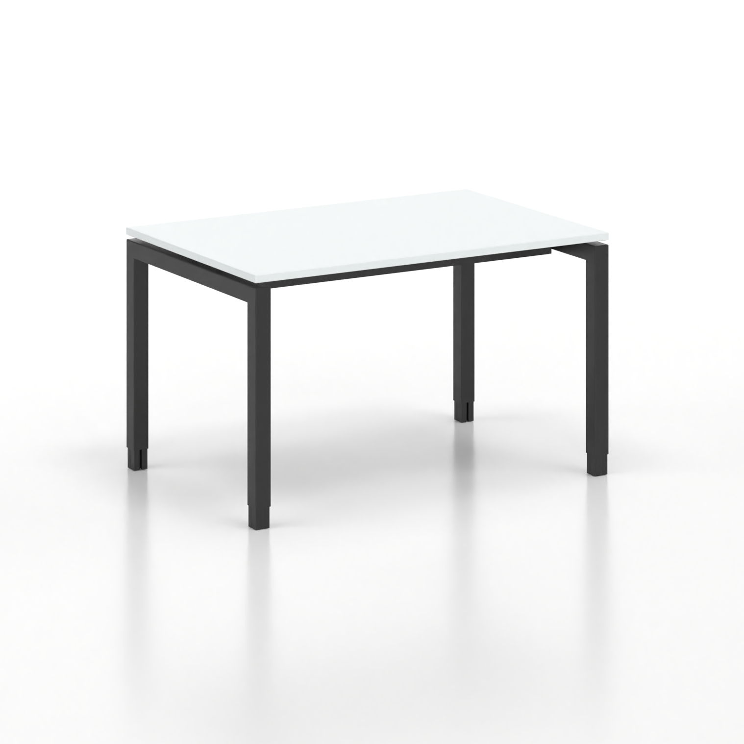 Image of Ergonomischer Schreibtisch Tradingzone GO Swiss 120x80 cm, Weissgrau/Schwarz, Neu, Tisch - ideal fürs Homeoffice oder Büro