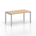 Schreibtisch Tradingzone GO Swiss (Neu, 140x80, Eiche, Silbergrau)
