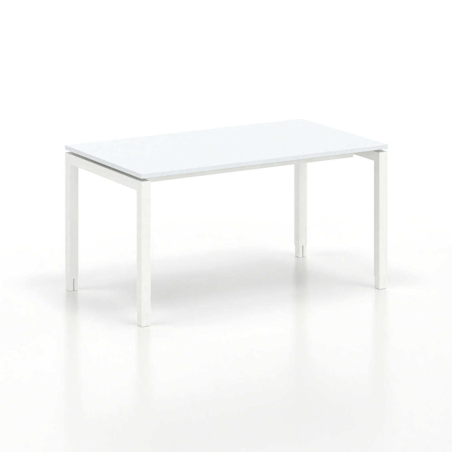 Image of Ergonomischer Schreibtisch Tradingzone GO Swiss 140x80 cm, Weissgrau/Weiss, Neu, Tisch - ideal fürs Homeoffice oder Büro