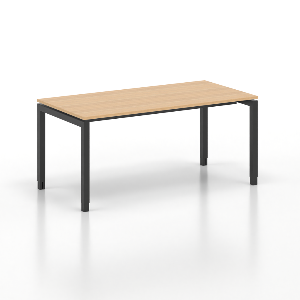 Schreibtisch Tradingzone GO Swiss (Neu, 160x80, Eiche, Schwarz)
