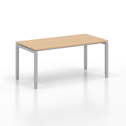 Schreibtisch Tradingzone GO Swiss (Neu, 160x80, Eiche, Silbergrau)