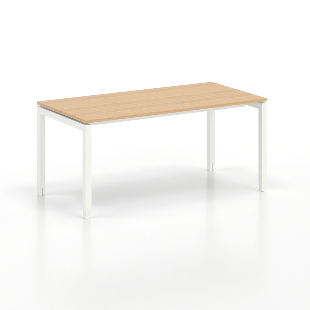 Schreibtisch Tradingzone GO Swiss (Neu, 160x80, Eiche, Weiss)