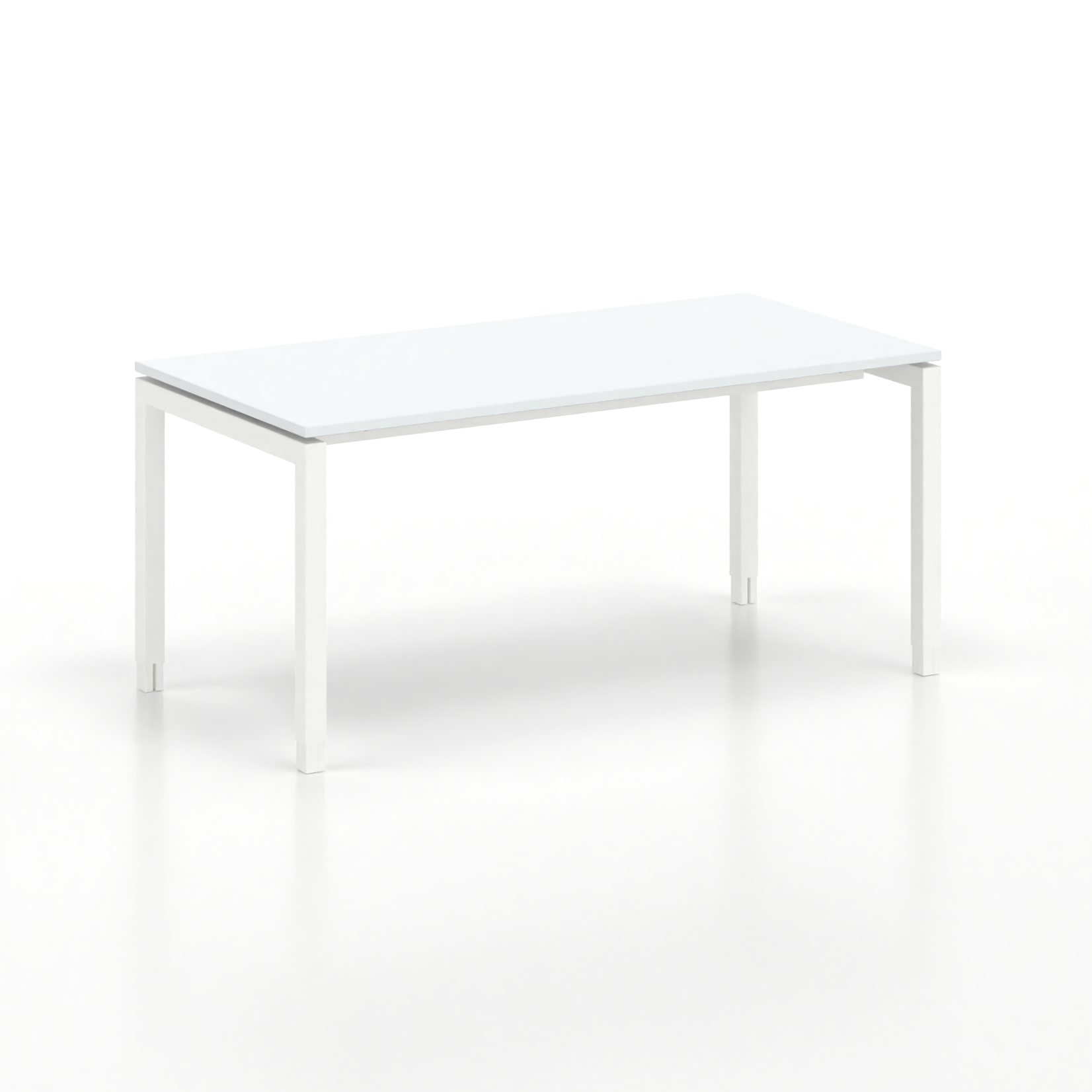 Image of Ergonomischer Schreibtisch Tradingzone GO Swiss 160x80 cm, Weissgrau/Weiss, Neu, Tisch - ideal fürs Homeoffice oder Büro