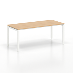 Schreibtisch Tradingzone GO Swiss (Neu, 180x80, Eiche, Weiss)