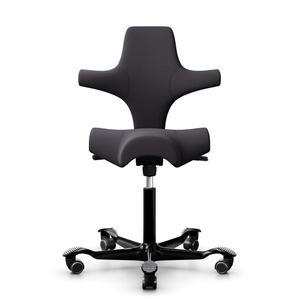 Ergonomischer Bürostuhl HAG Capisco 8106  (Anthrazit, Neu, Schwarz)