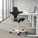 Ergonomischer Bürostuhl HAG Capisco 8106  (Anthrazit, Neu, Weiss)