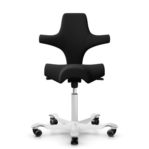 Ergonomischer Bürostuhl HAG Capisco 8106  (Schwarz, Neu, Weiss)