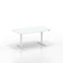 Steh-Besprechungstisch Tradingzone GO Swiss (Neu, 160x100, Weissgrau, Weiss)