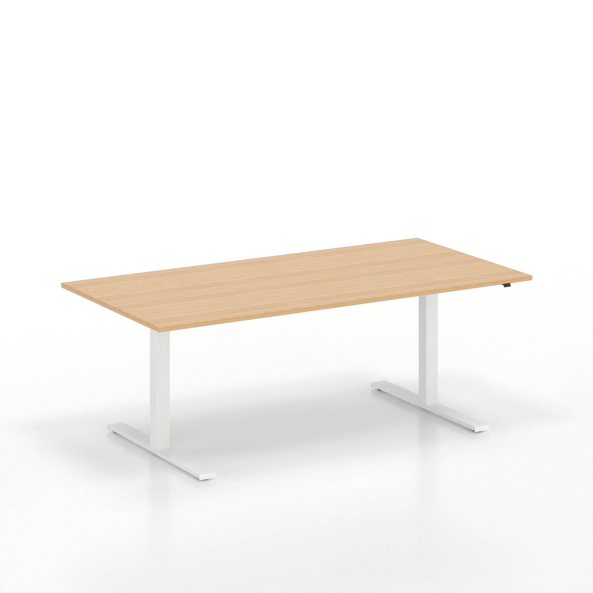 Steh-Besprechungstisch Tradingzone GO Swiss (Eiche, Neu, 200x100, Weiss)