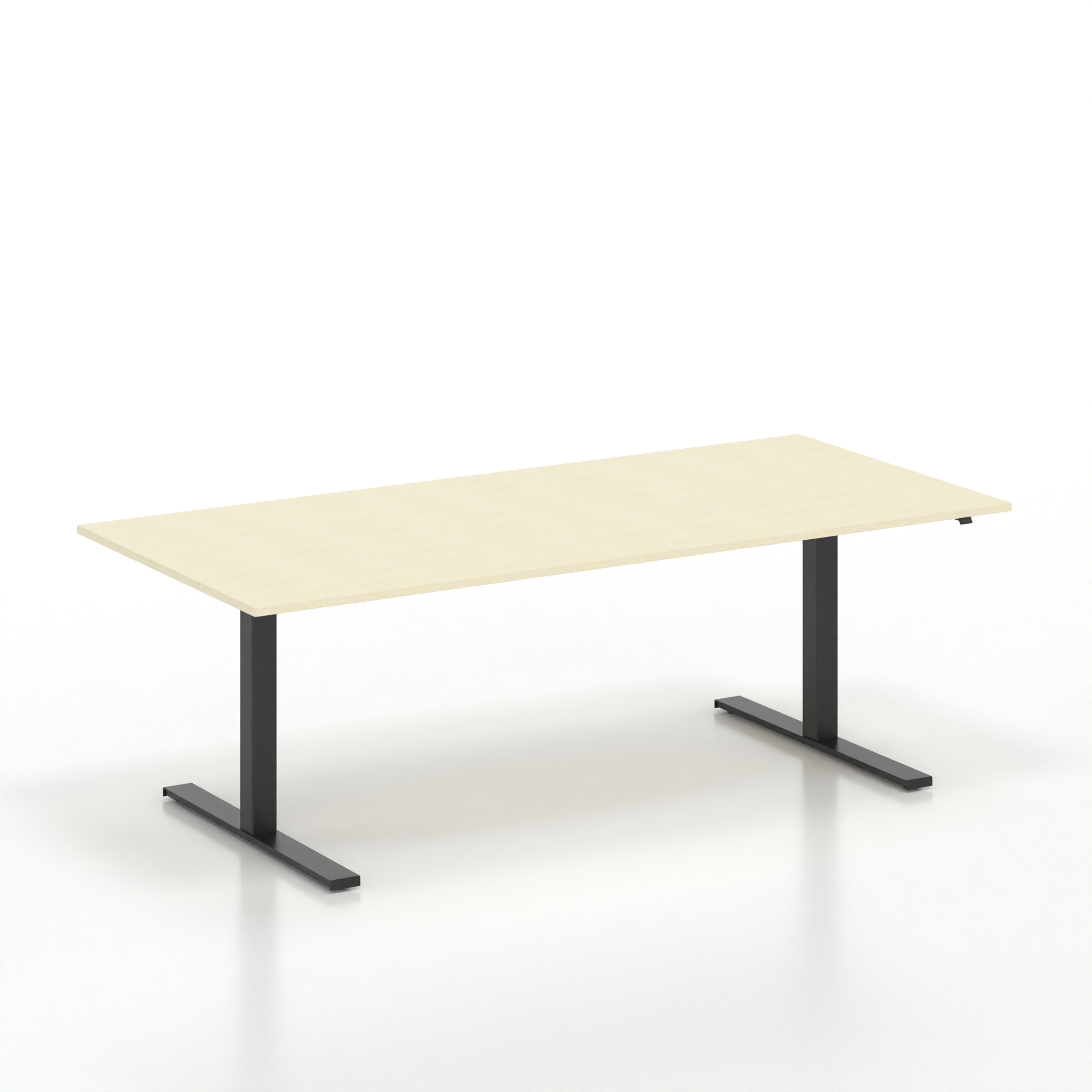 Standing meeting table Tradingzone GO Swiss (Maple, New, 220x100, Black)