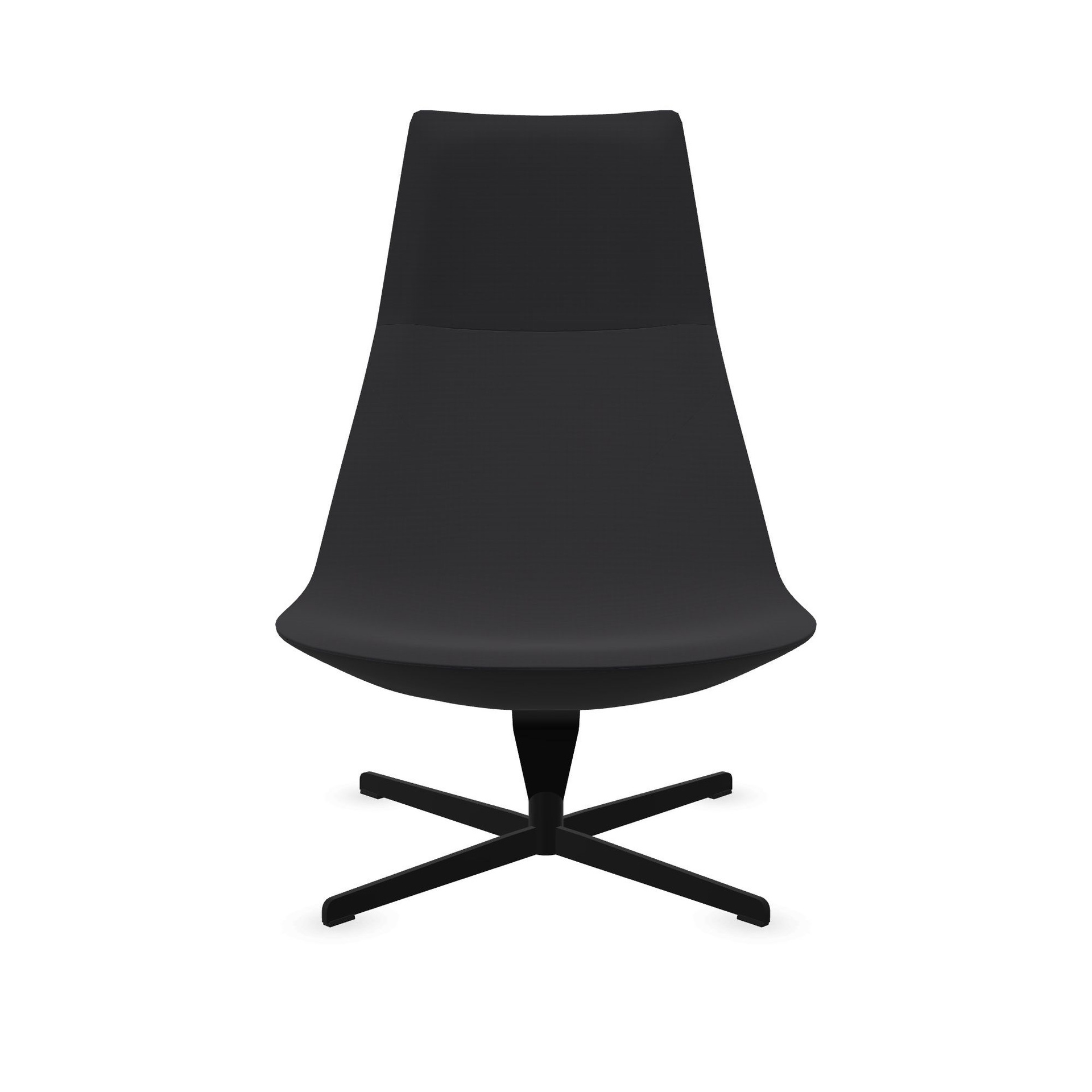 Lounge Sessel Profim Chic Lounge A10F (Anthrazit, Neu, Schwarz)