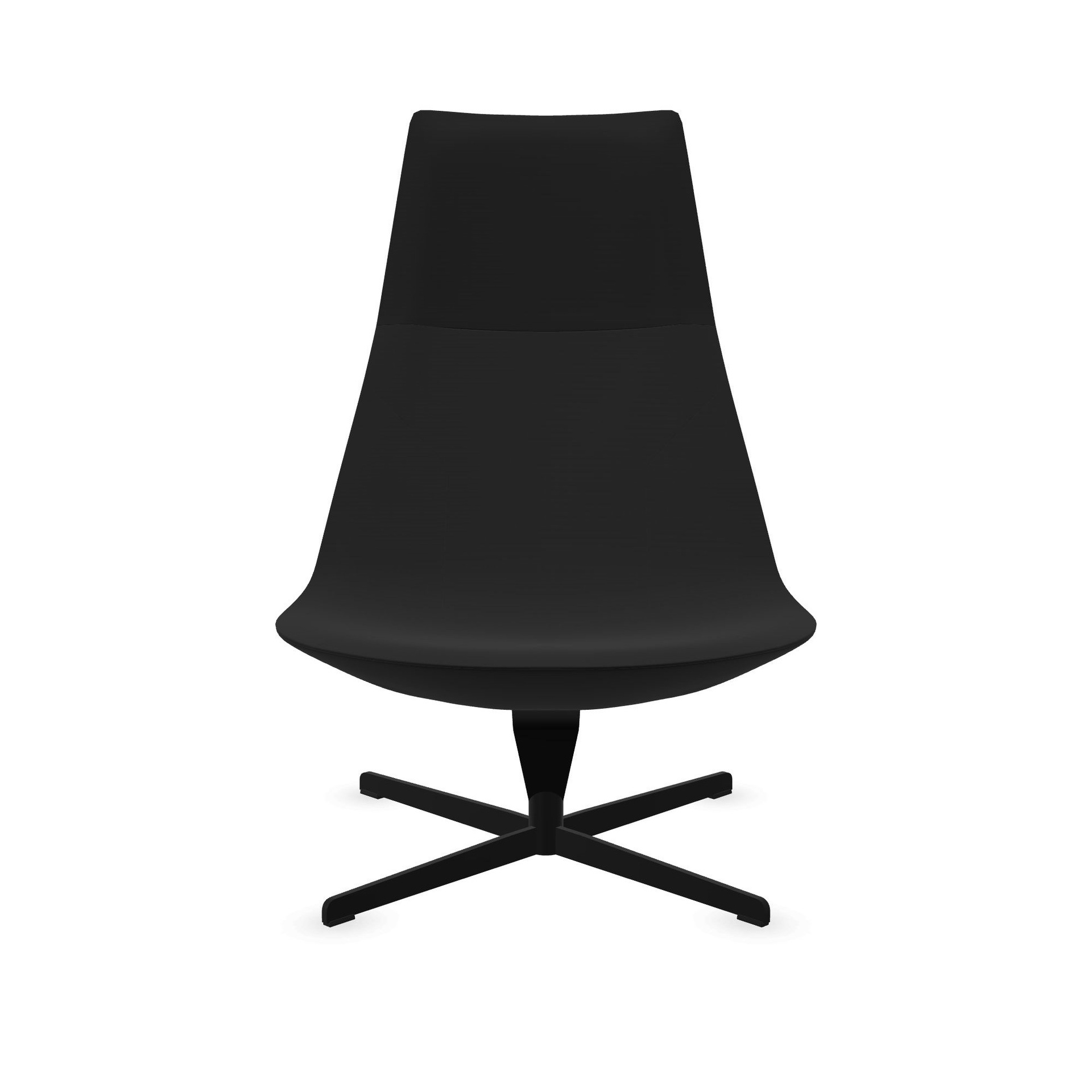 Lounge Sessel Profim Chic Lounge A10F (Schwarz, Neu, Schwarz)