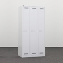 Garderobenschränke Bisley Light (Neu, mit 3 Türen, mit Schlüssel)