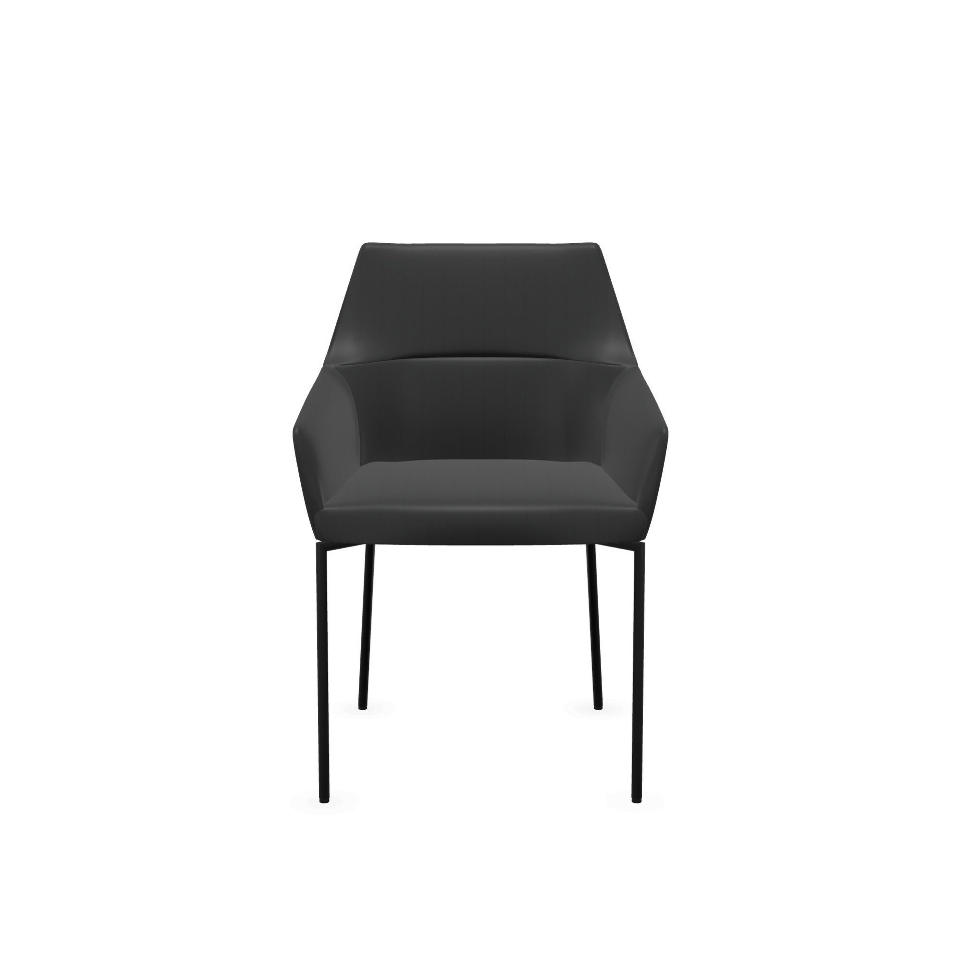 Besucherstühle Profim Chic 20H (Anthrazit, Neu, Schwarz)