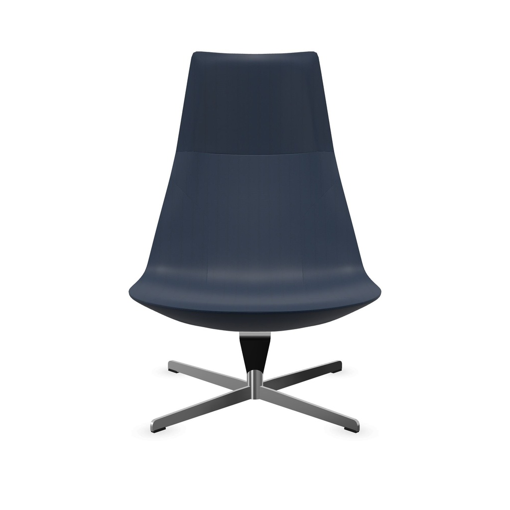 Lounge Sessel Profim Chic Lounge  A10F (Blau, Neu, Verchromt)
