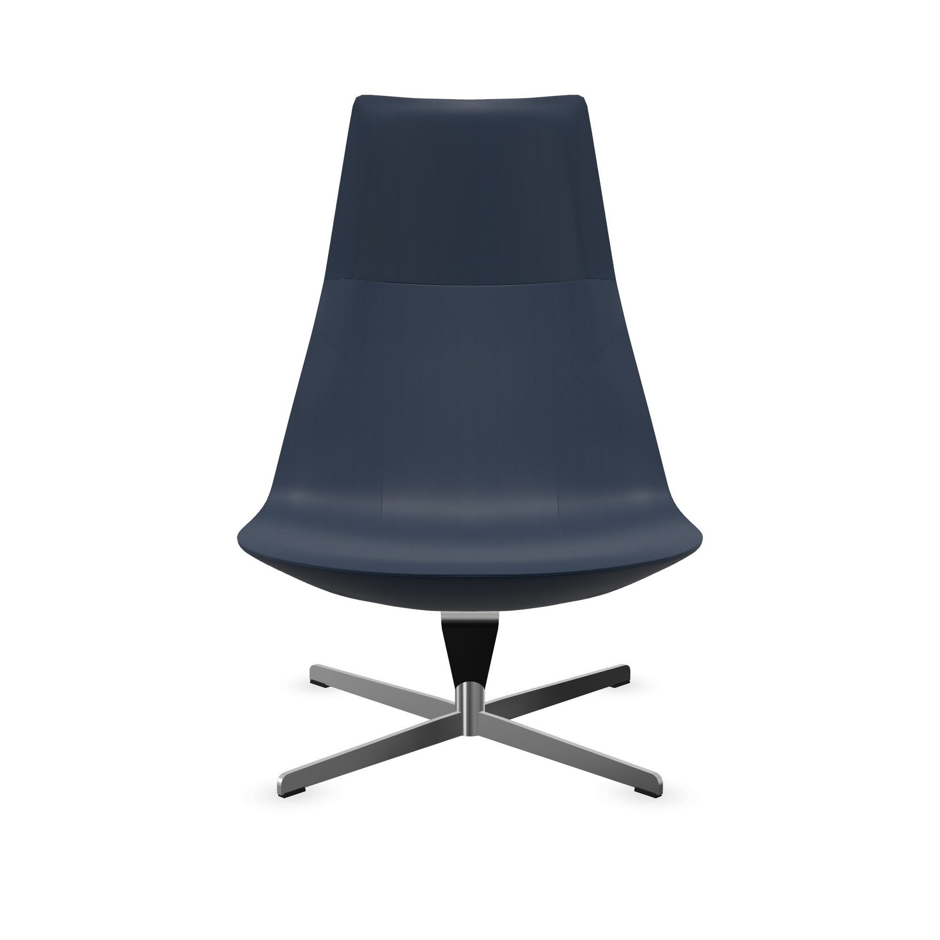 Lounge Sessel Profim Chic Lounge  A10F (Blau, Neu, Verchromt)