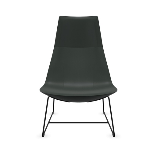 Lounge Sessel Profim Chic Lounge A10V3 (Dunkelgrün, Neu, Schwarz)