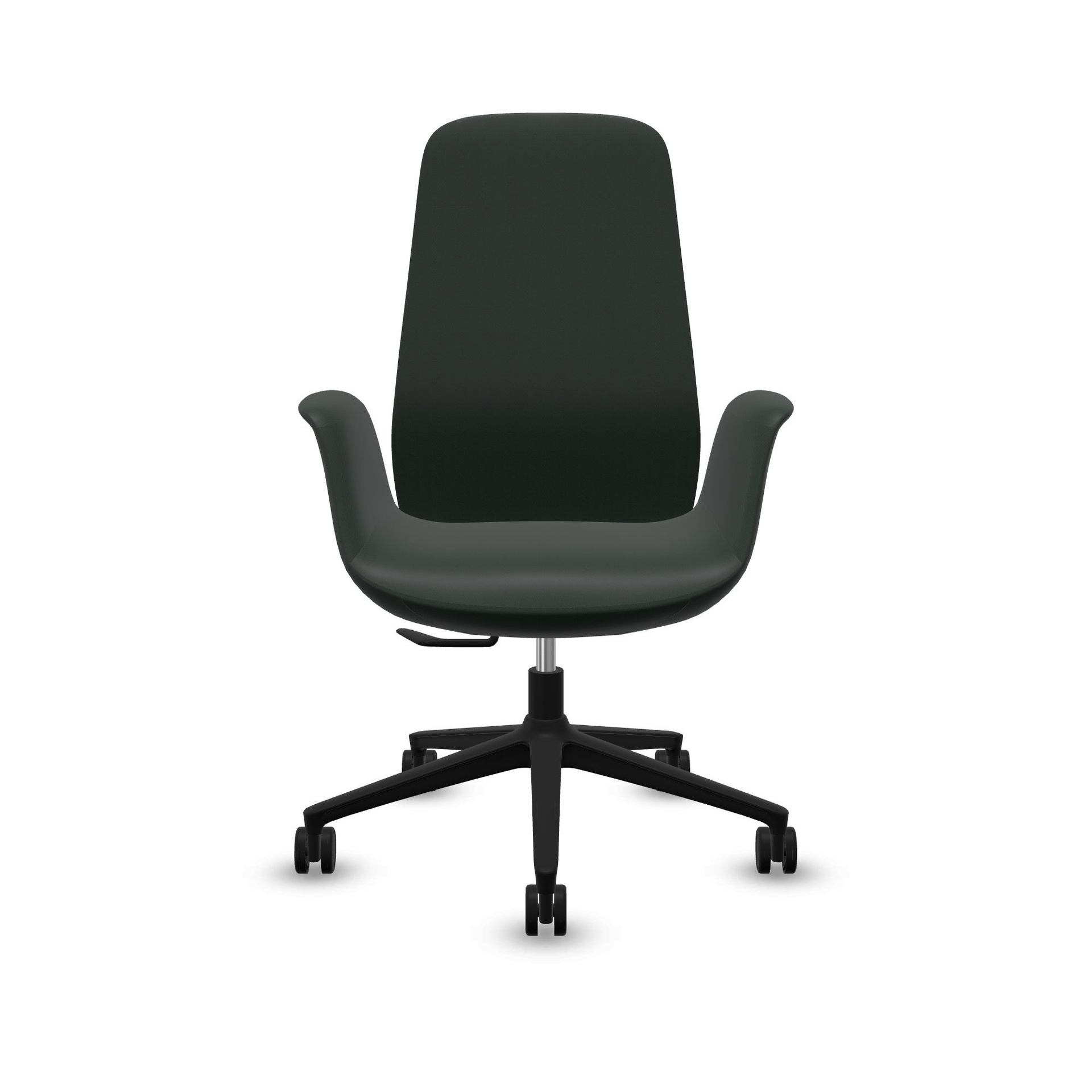 Chaises de bureau pivotantes Profim Ellie 10ST Pro (Vert foncé, Nouveau, Noir)