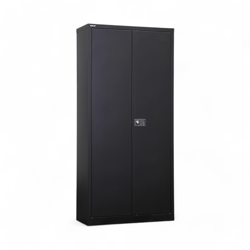 Metallschränke Bisley Universal (Schwarz, Neu, mit Schlüssel)