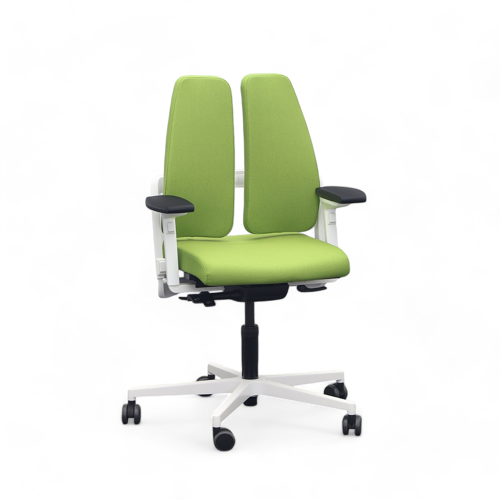 Chaise de bureau SitagXilium DuoBack swissmade ergonomique (Vert, Nouveau)