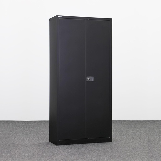Metallschränke Bisley Universal (Schwarz, Normal gebraucht, mit Schlüssel)