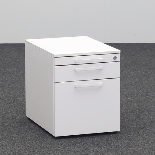 Rollcontainer Steelcase (Normal gebraucht, ohne Schlüssel, mit Hängeregister & Stauraum)