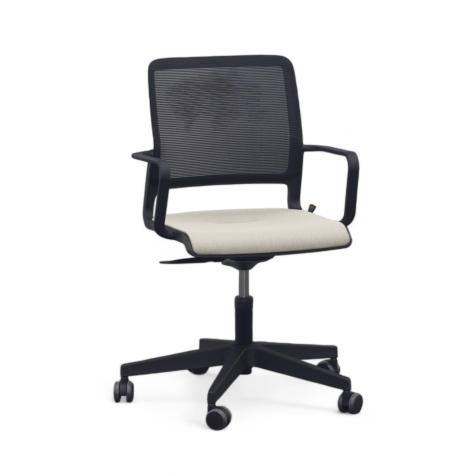 Konferenzstuhl Sitag SitagXilium Mesh (Beige, Neu, Fixarmlehnen)