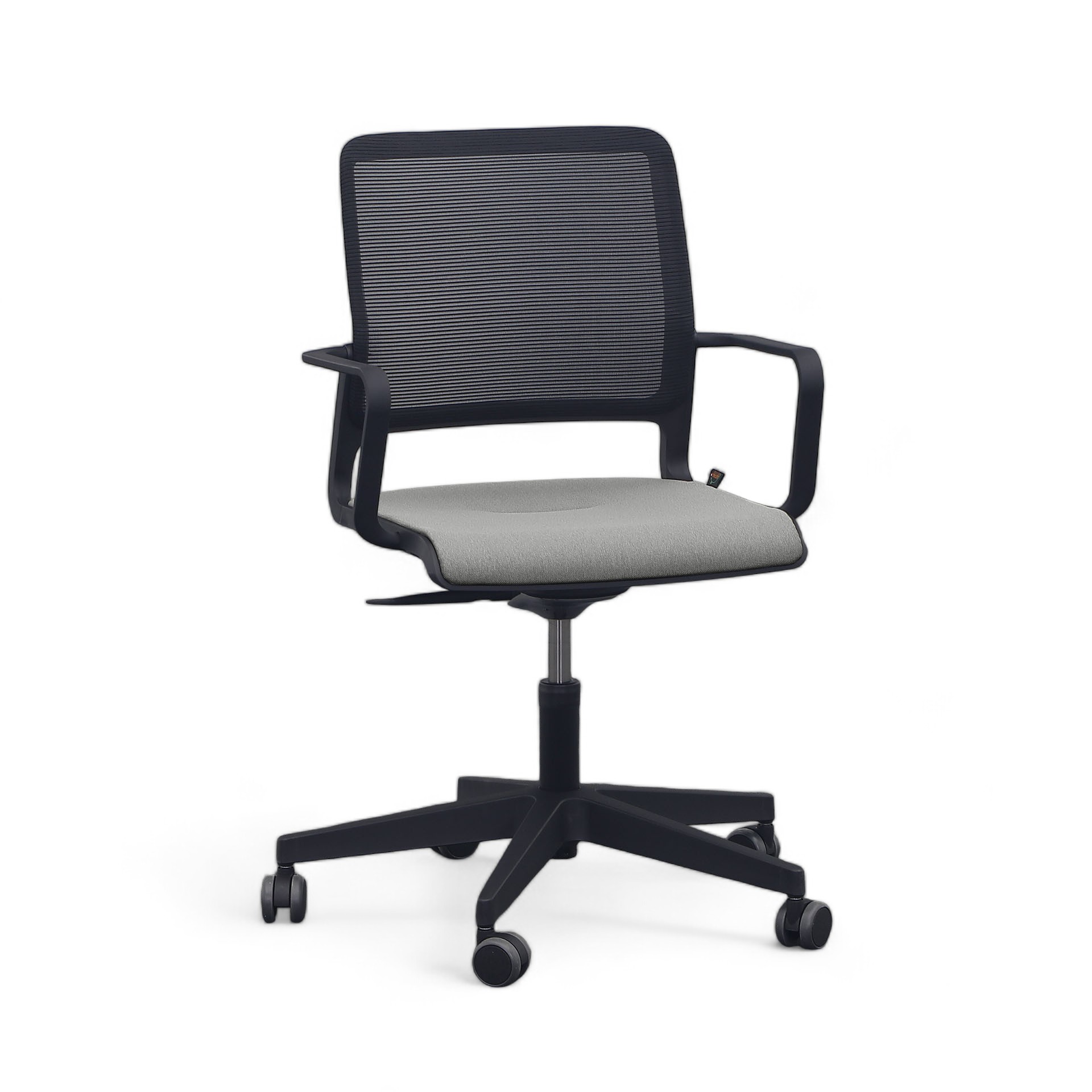 Conference chair Sitag SitagXilium Mesh (Gray, New, Fixed armrests)