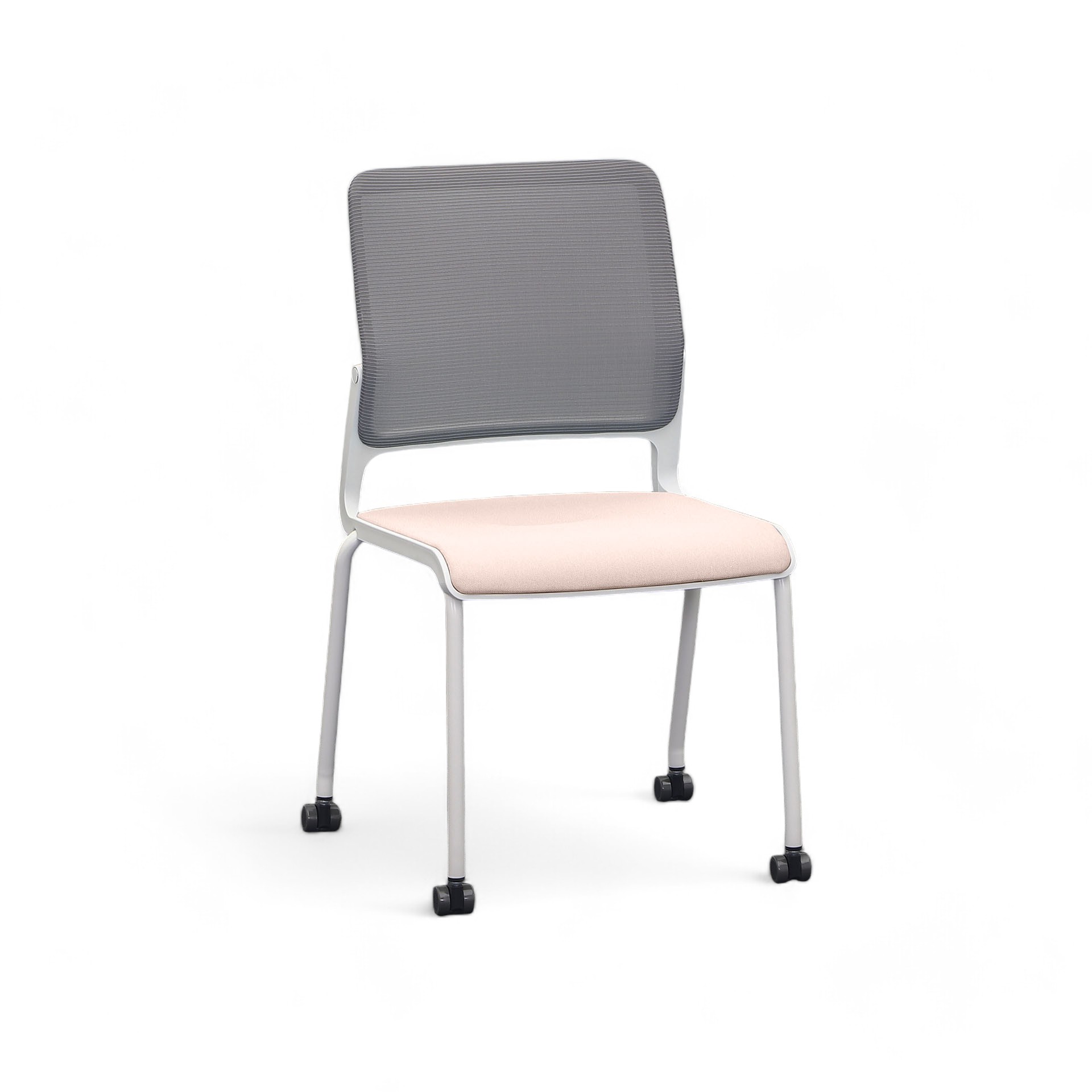 4-Fuss Stühle Sitag SitagXilium Mesh Rosa ohne Armlehnen, Neu – Perfekt für Büro und Empfang