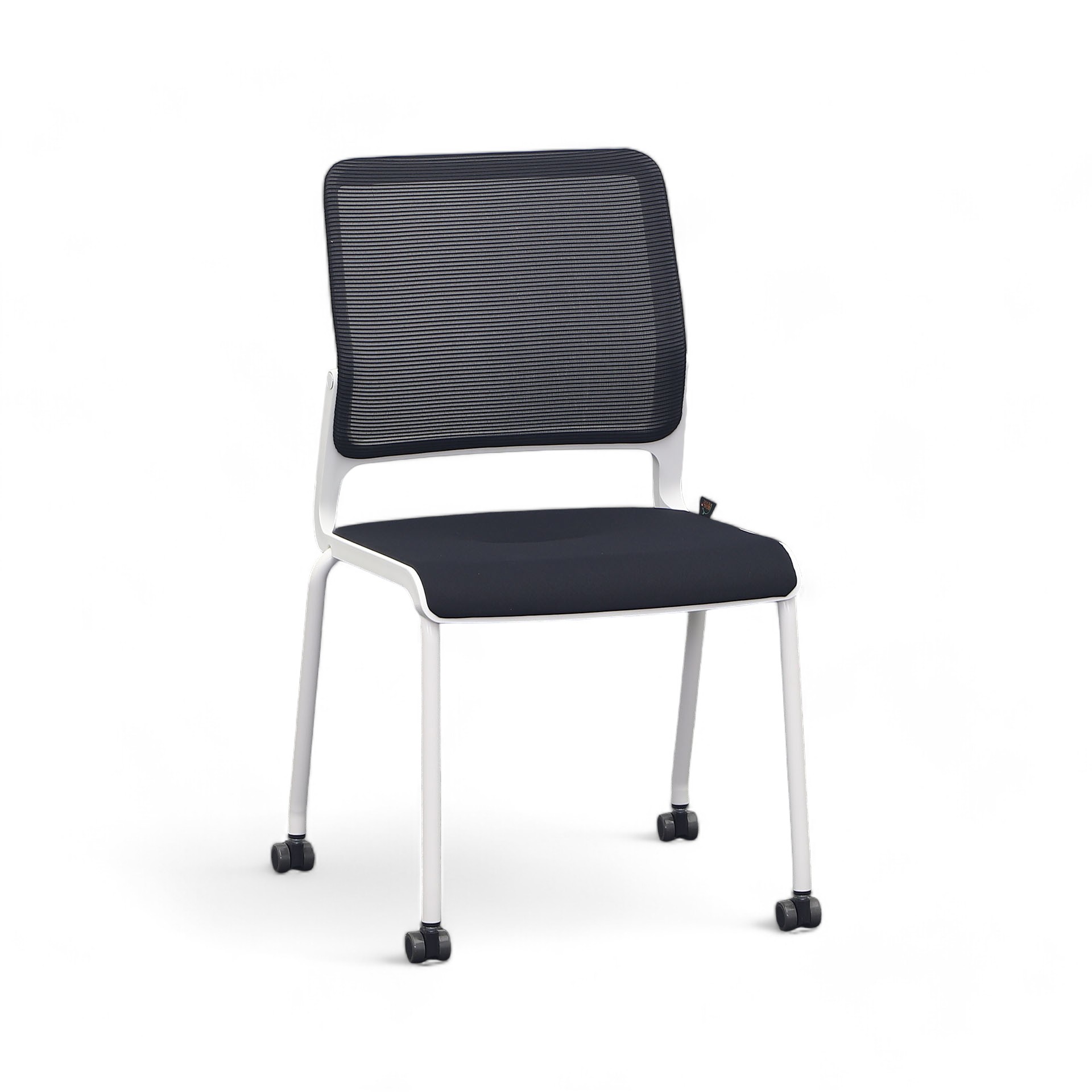 4-Fuss Stühle Sitag SitagXilium Mesh Schwarz ohne Armlehnen, Neu – Perfekt für Büro und Empfang