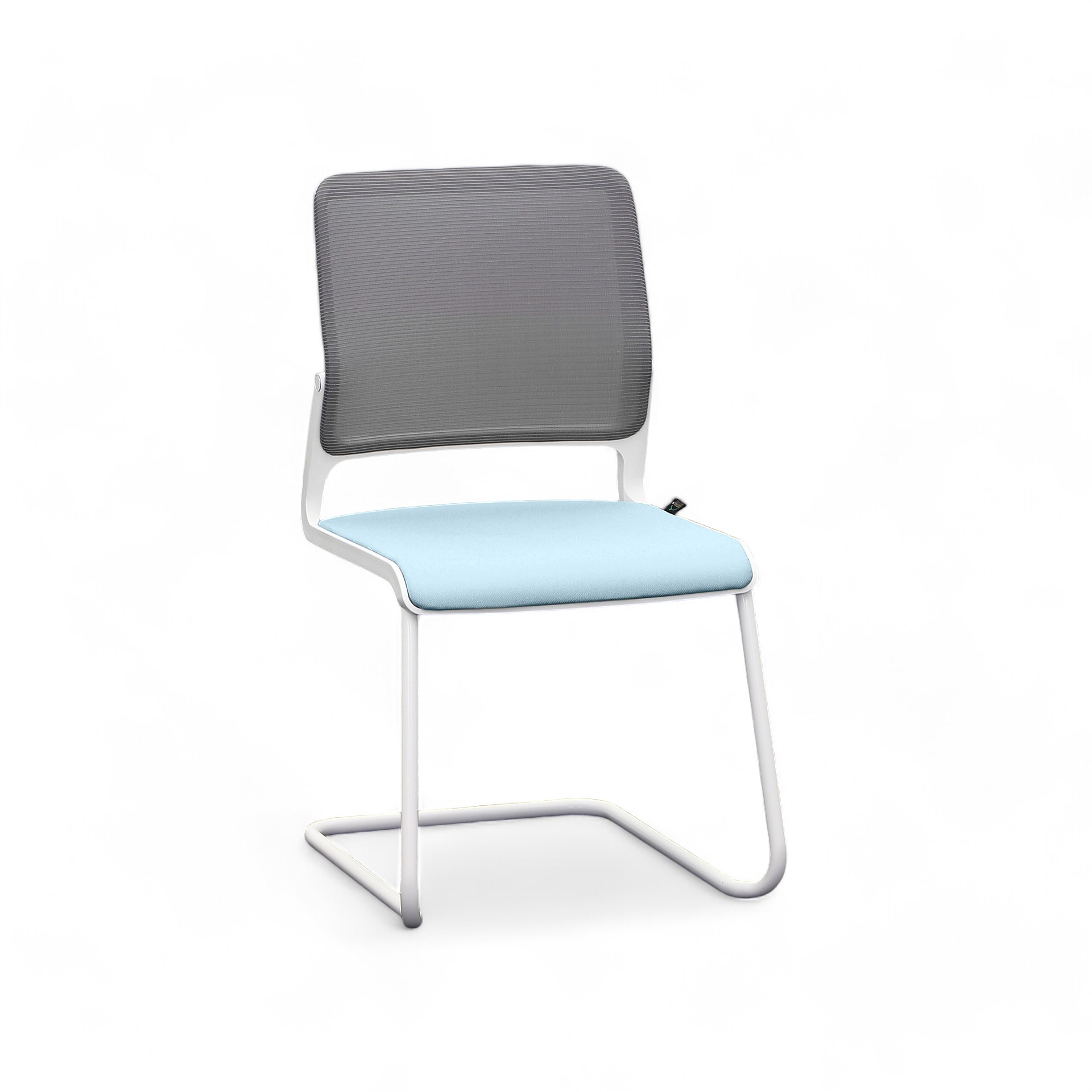 Image of Freischwinger Sitag SitagXilium Blau ohne Armlehnen, Freischwinger-Gestell, Neu - Perfekt für Besucher und Gäste