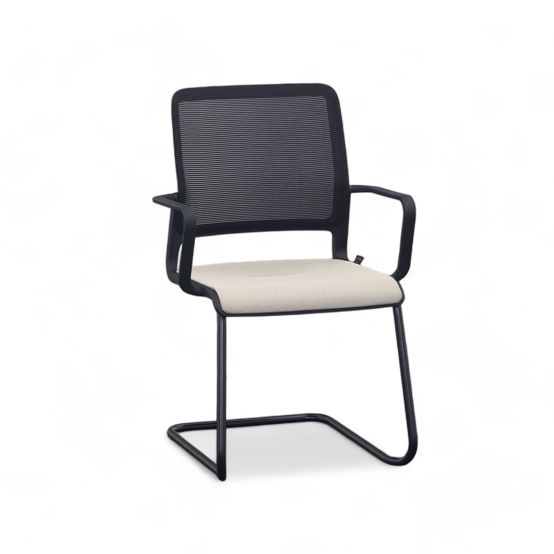 Sitag SitagXilium Mesh cantilever chair (Beige, New, Fixed armrests)
