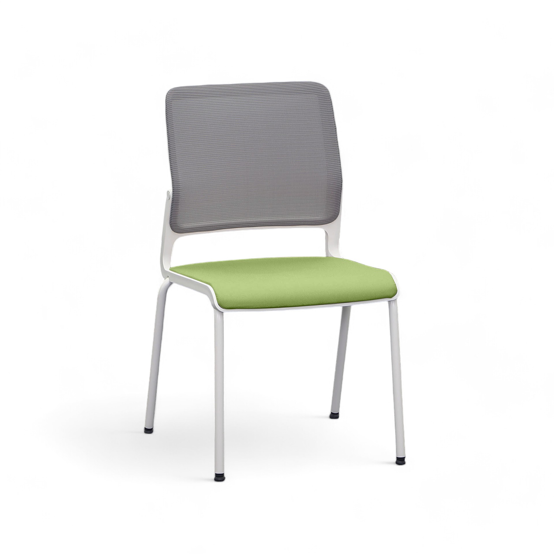 4-Fuss Stühle Sitag SitagXilium Mesh Grün ohne Armlehnen, Neu – Perfekt für Büro und Empfang