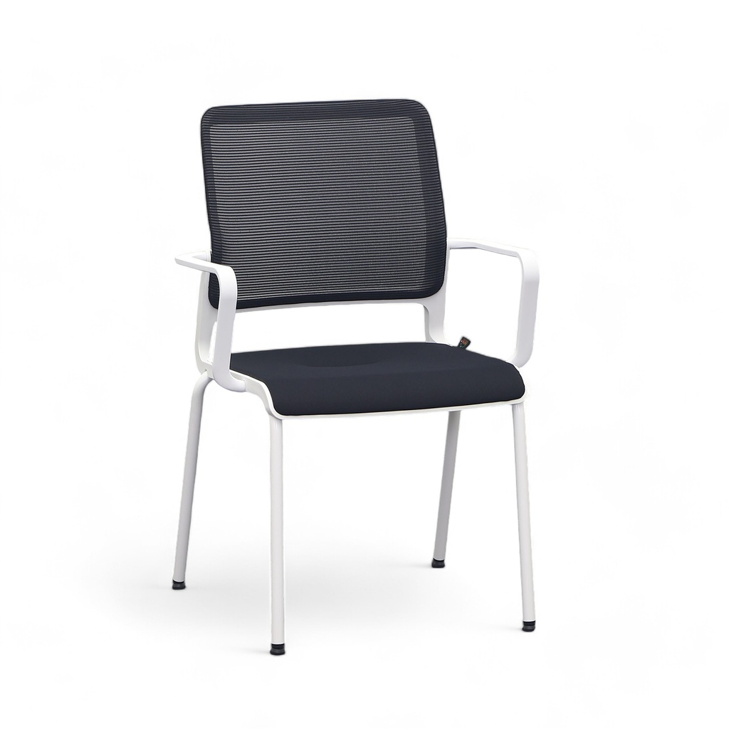 Chaises 4 pieds Sitag SitagXilium Mesh (Nouveau, avec accoudoirs fixes)