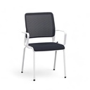 Chaises 4 pieds Sitag SitagXilium Mesh (Nouveau, avec accoudoirs fixes)